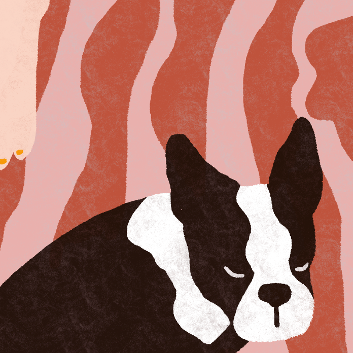 Dog summer (A4 ou 30x40) * Affiche à l'unité