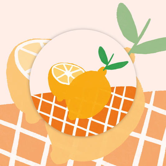 Stickers Lemon juice (x10)