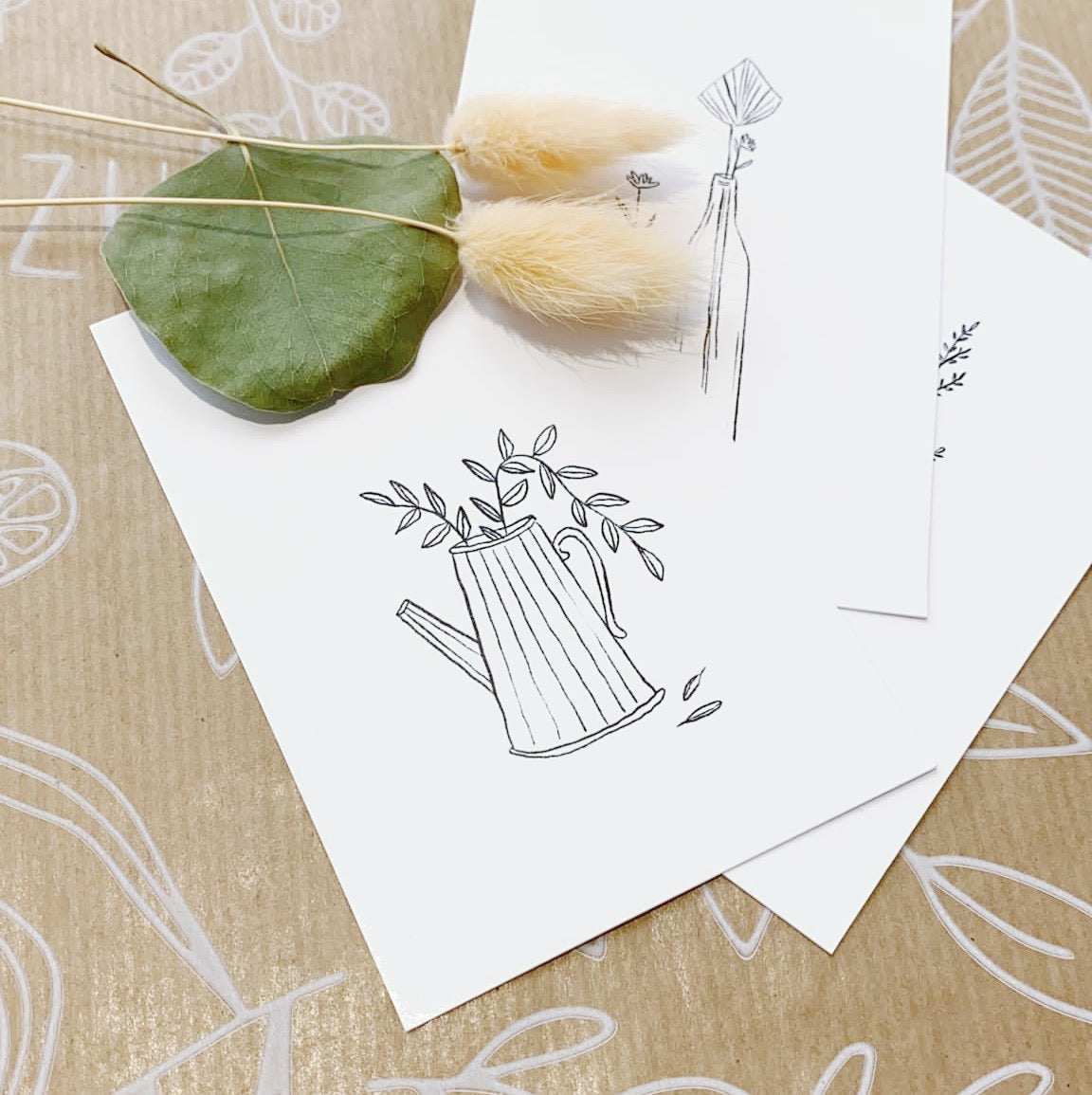 LOT DE 6 MINI-CARTES
