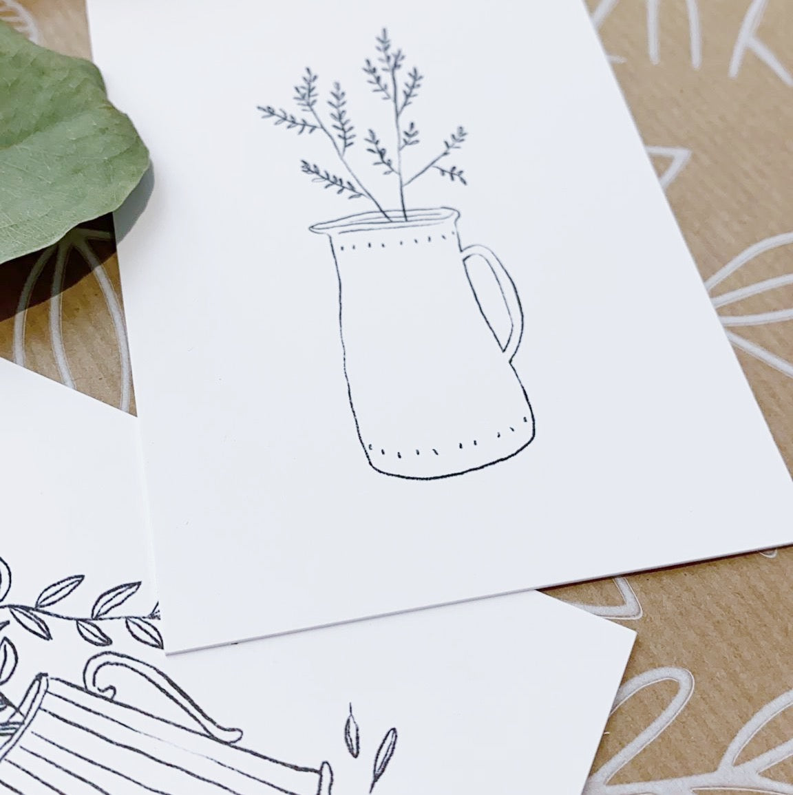 LOT DE 6 MINI-CARTES