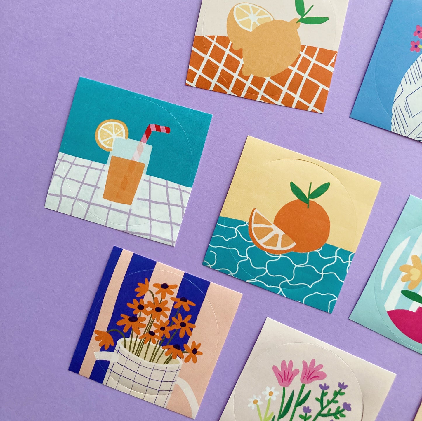 Les 10 petits stickers