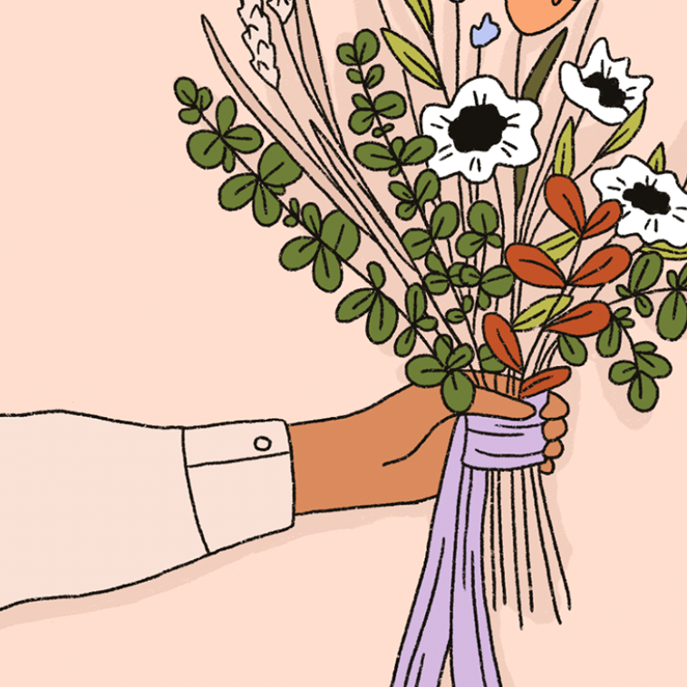 Bouquet rose