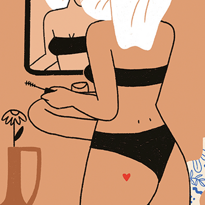 Mon beau miroir (A4 ou 30x40) * Affiche à l'unité