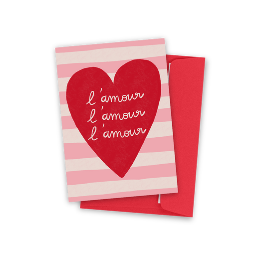 Carte . L'amour