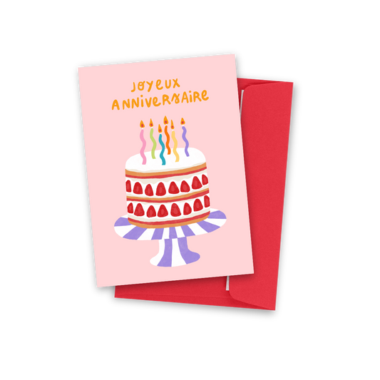 Carte . Anniversaire