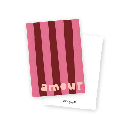 Amour (A6) * Lot de 10 cartes