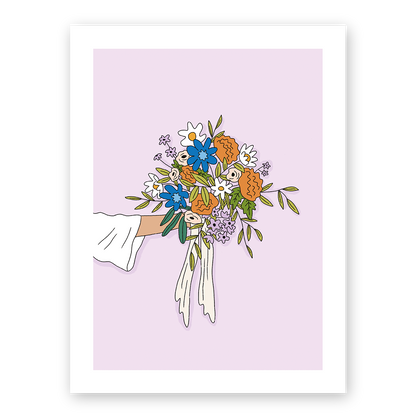 Bouquet lila