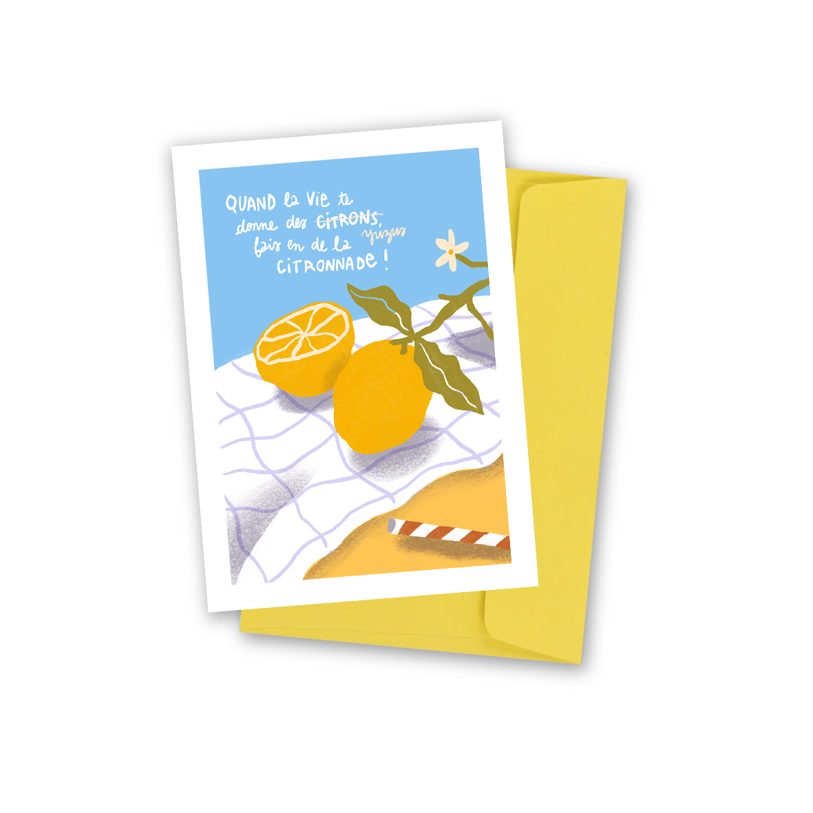 Carte . Citronnade
