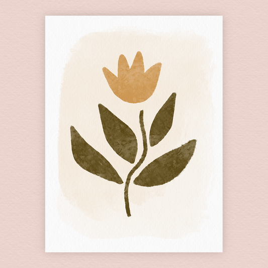 Tulipe (A4 ou 30x40) * Affiche à l'unité