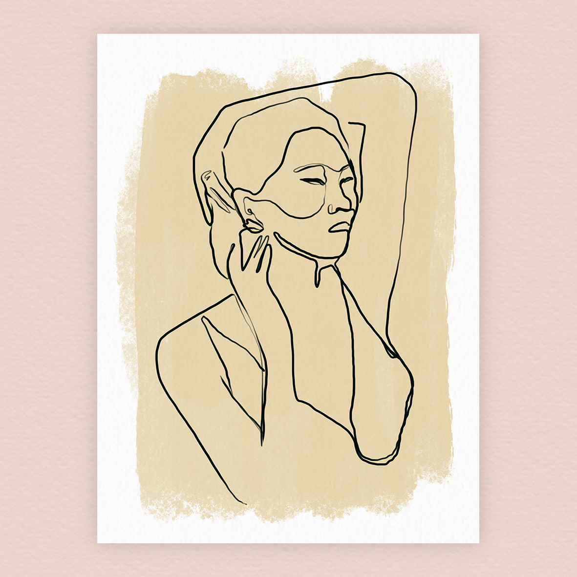 Portrait n°1 (A4 ou 30x40) * Affiche à l'unité