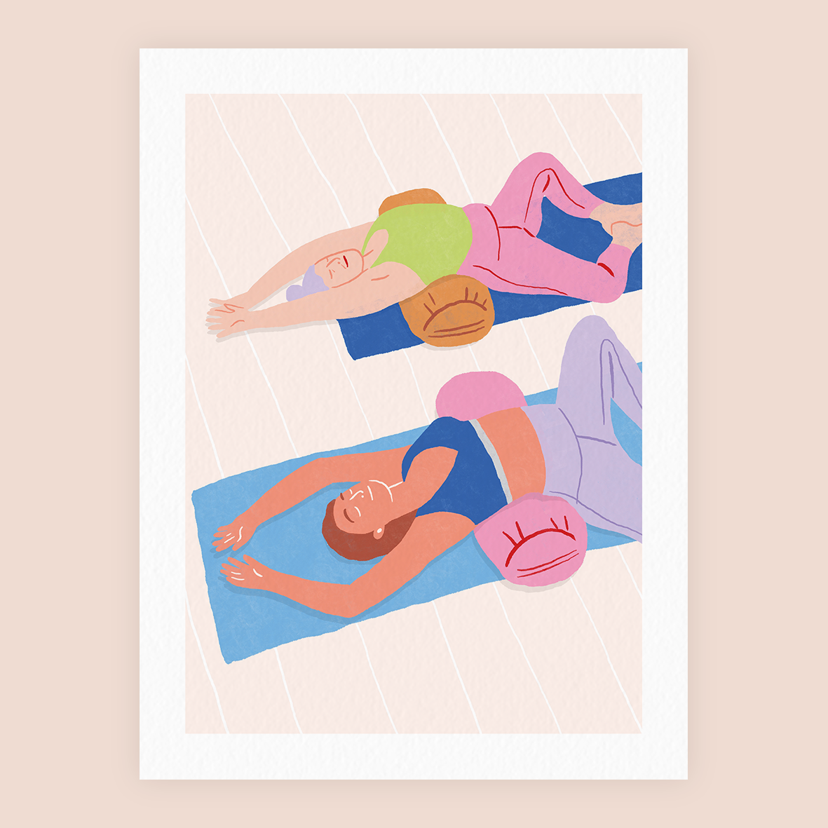 Yoga (A4 ou 30x40) * Affiche à l'unité