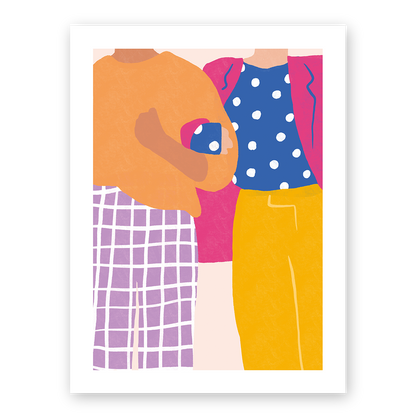 Friends (A4 ou 30x40) * Affiche à l'unité