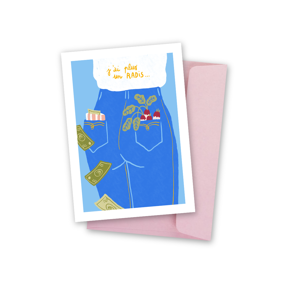 Carte . J'ai plus un radis