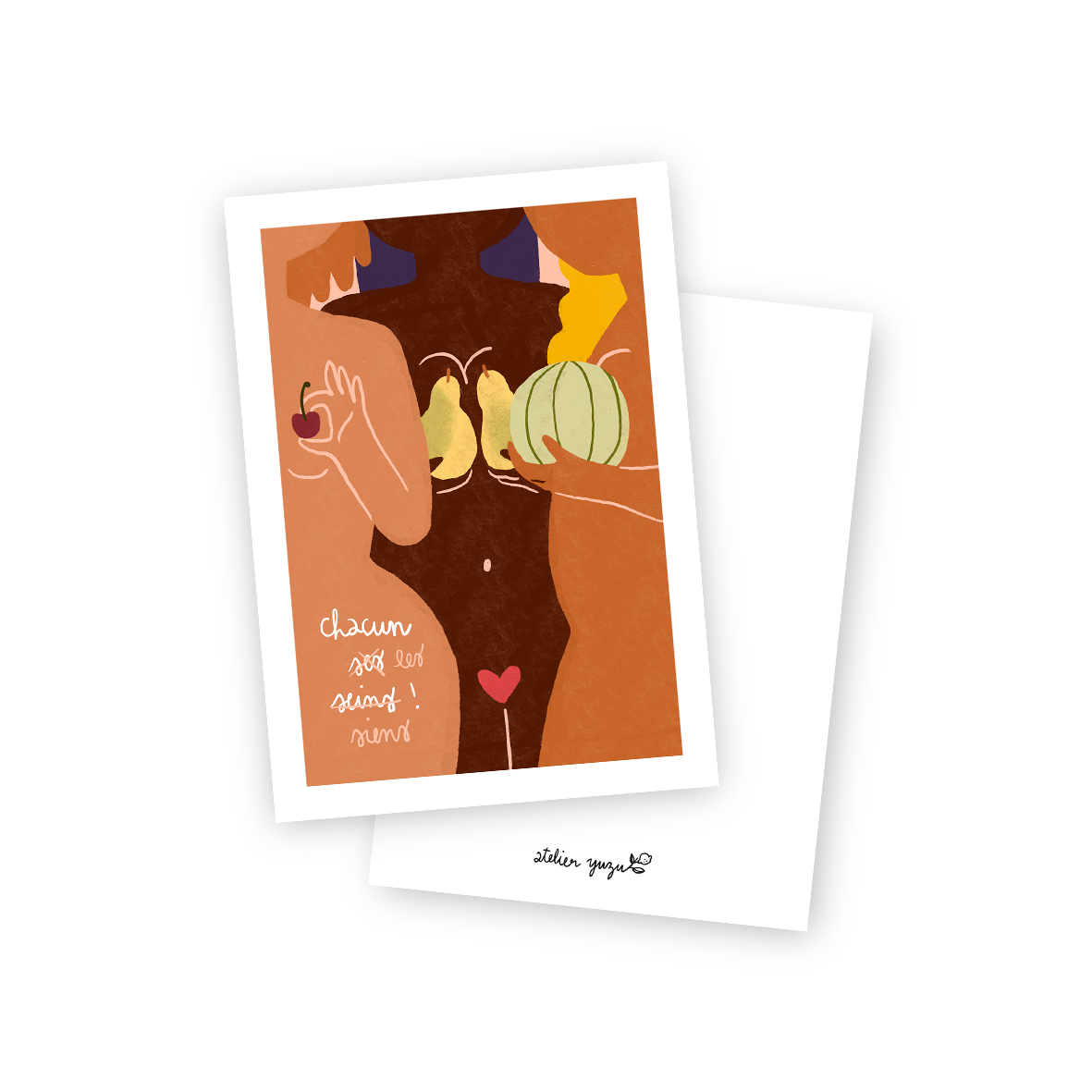 Carte . Chacun ses seins
