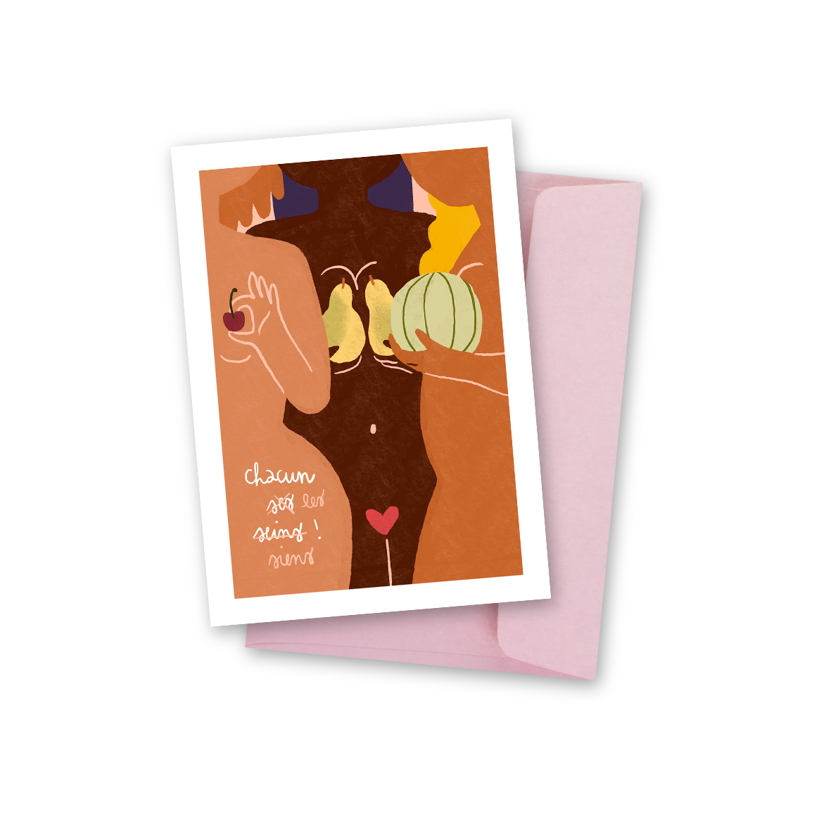 Carte . Chacun ses seins