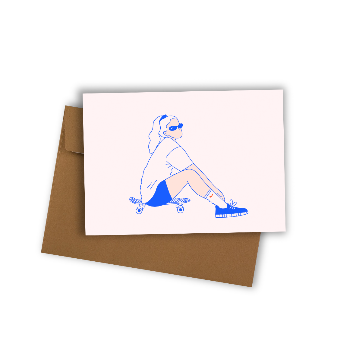 Carte . Skate girl