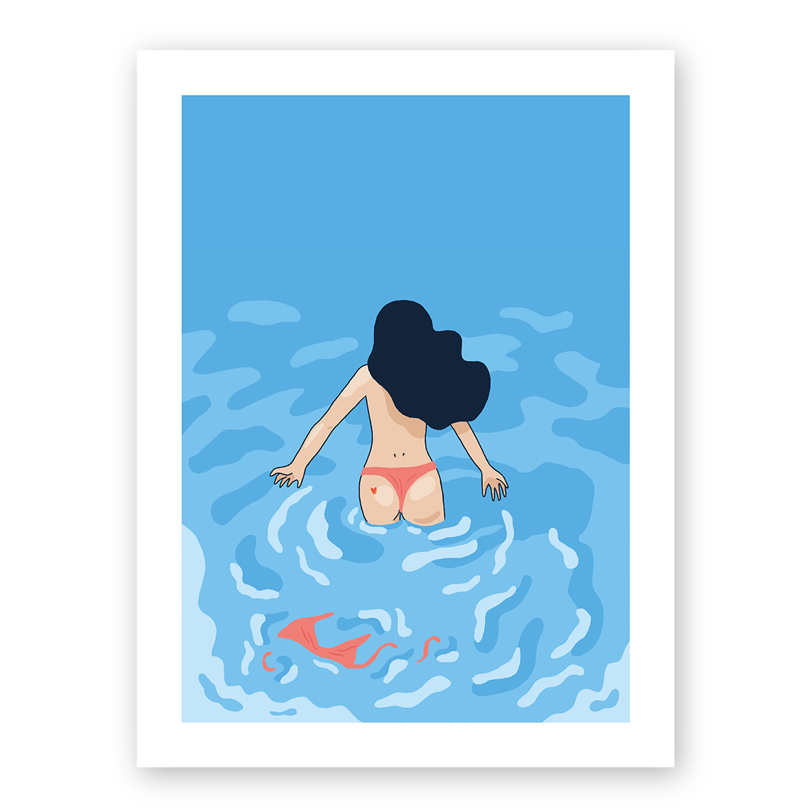 Topless (A4 ou 30x40) * Affiche à l'unité