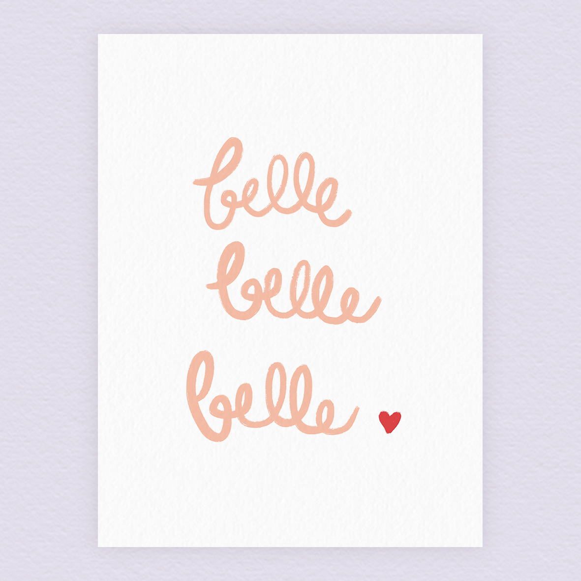 BELLE BELLE BELLE