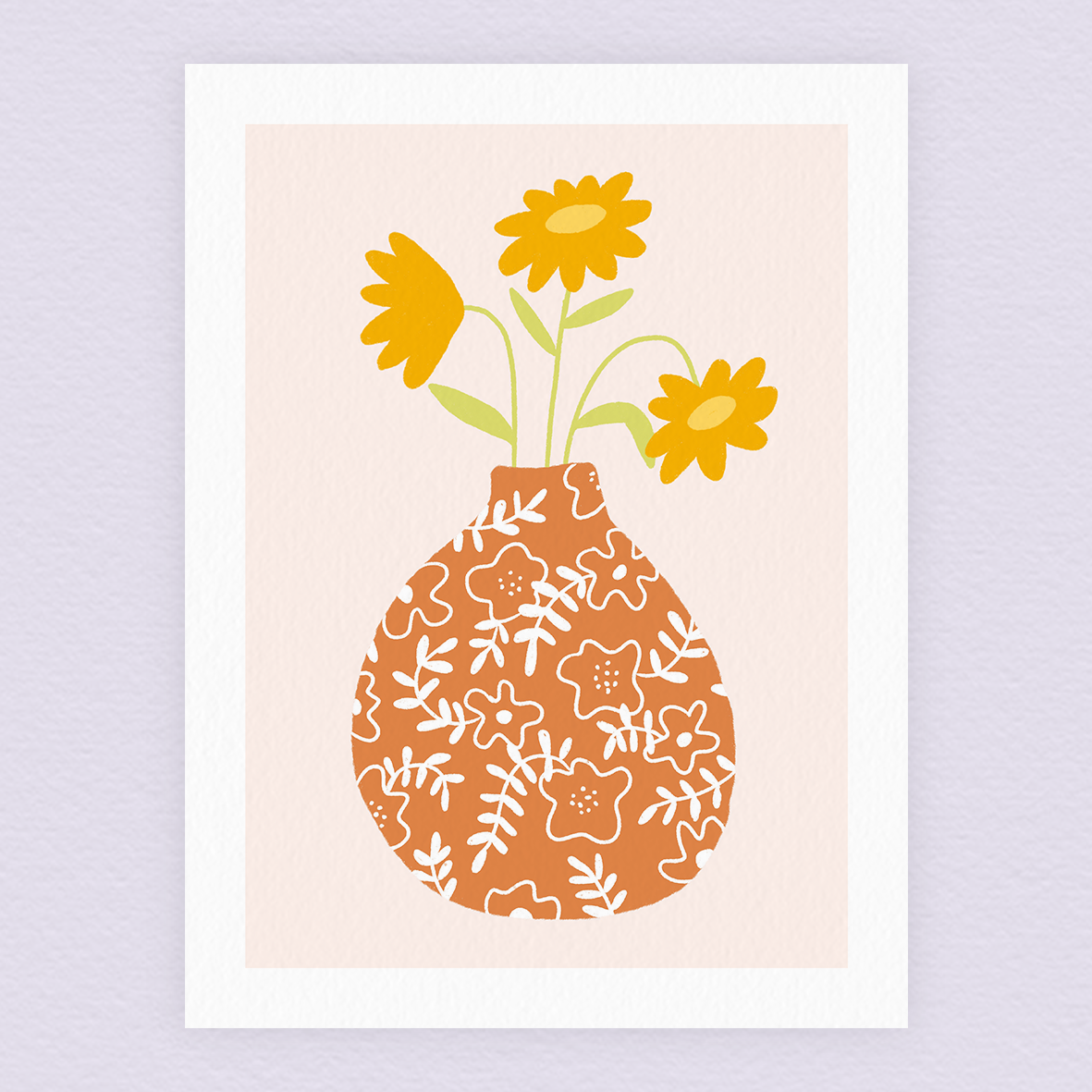 VASE ORANGE