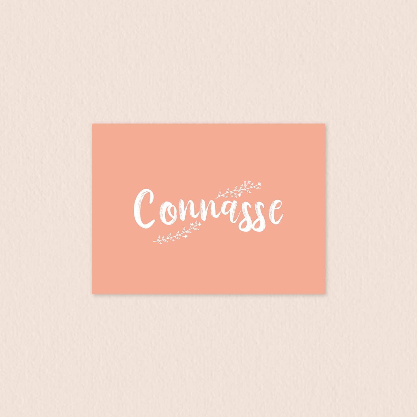 Carte . Connasse