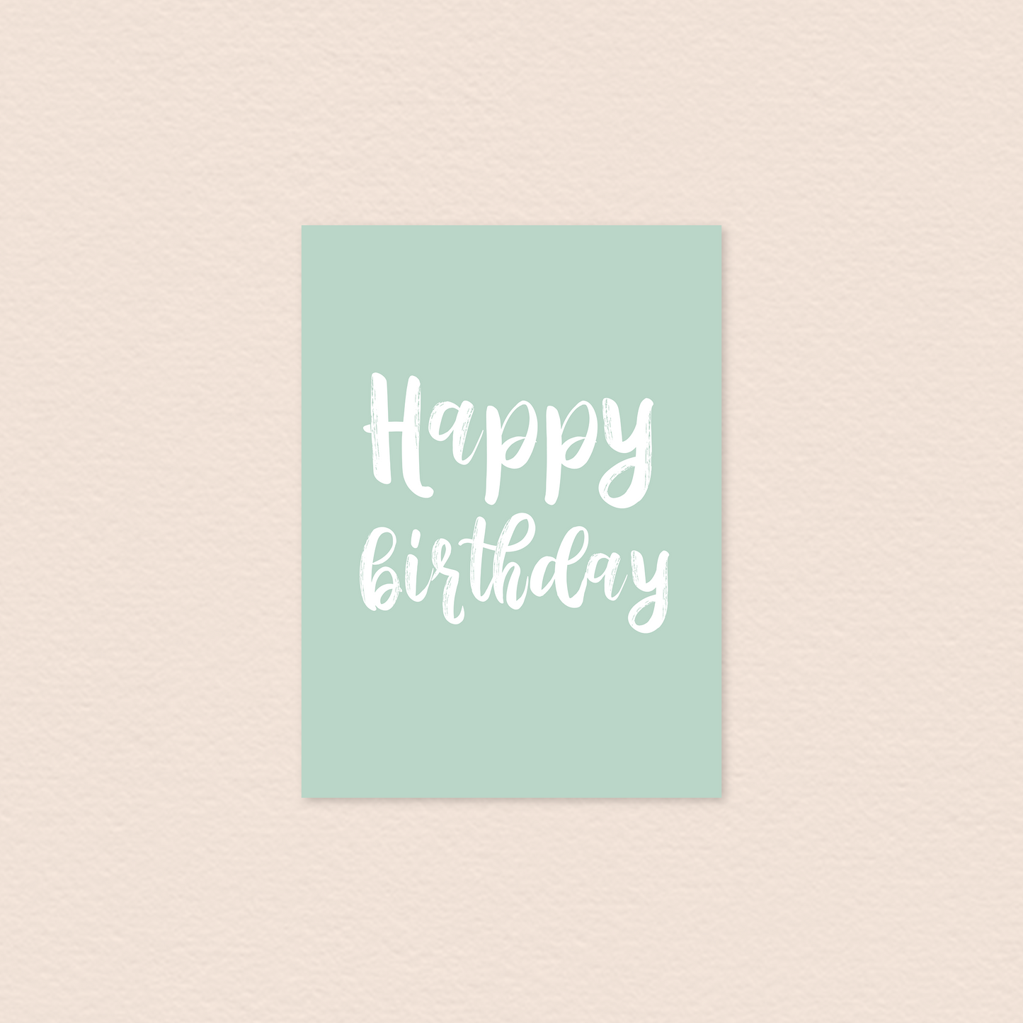 Carte . Happy birthday