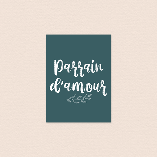 Carte . Parrain