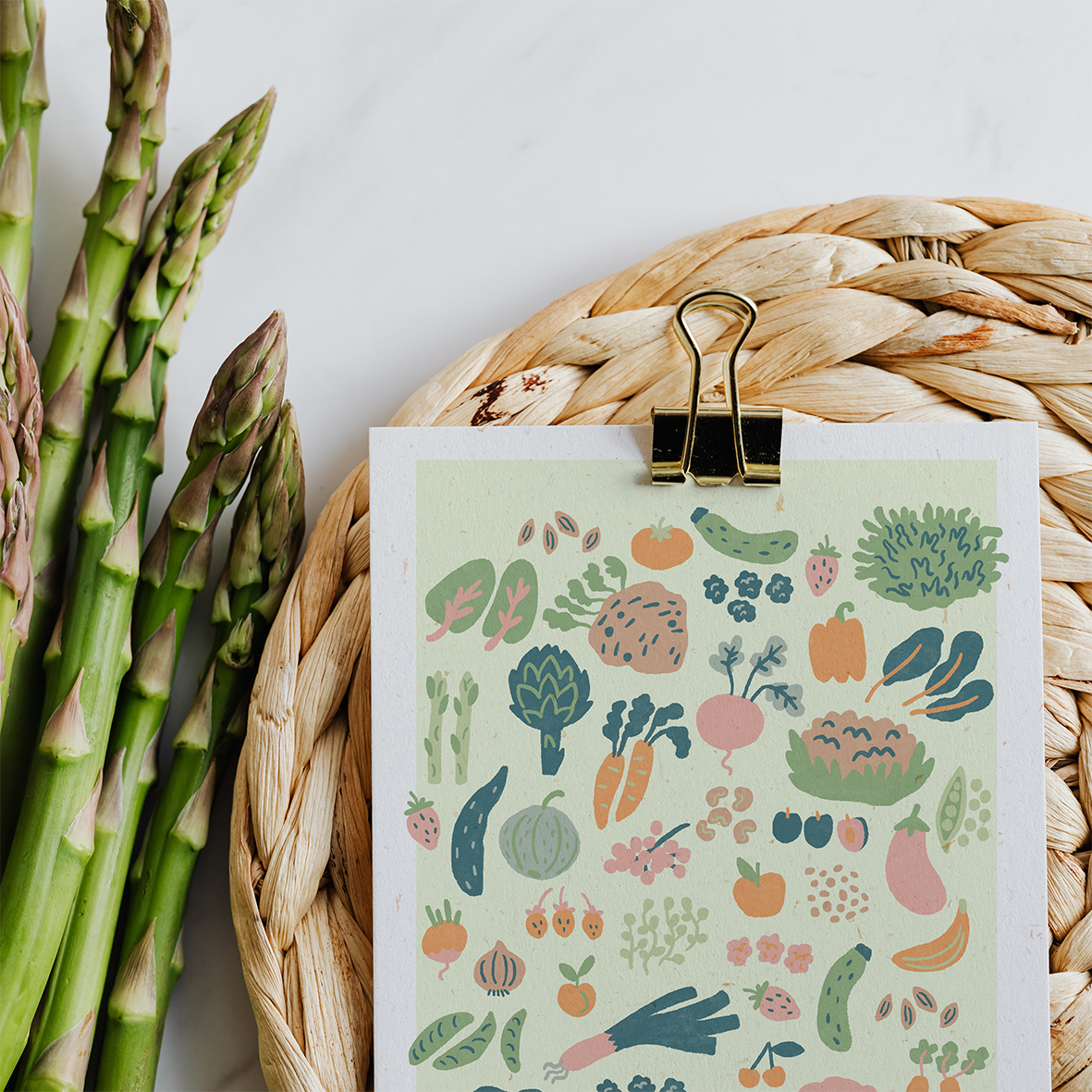 Fruits & légumes de printemps