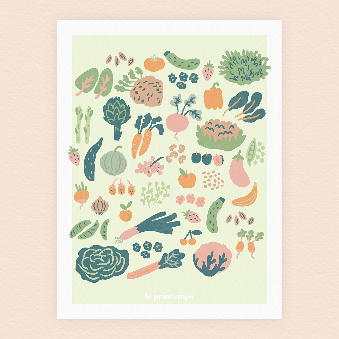 Fruits & légumes de printemps