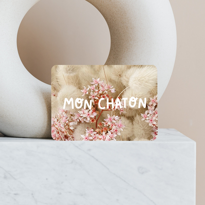 Carte . Mon chaton